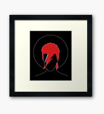 David Bowie Tribute Framed Art Print