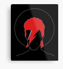 David Bowie Tribute Metal Print