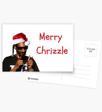 Snoopy Xmas Card, rapper greeting card Postcards