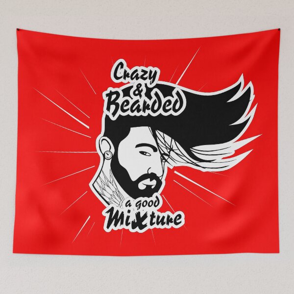 Item preview, crazy and bearded a good mixture designed and sold by netrok.