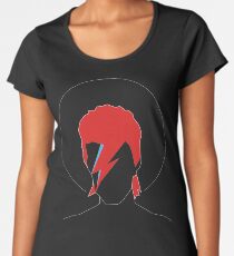 David Bowie Tribute Women's Premium T-Shirt