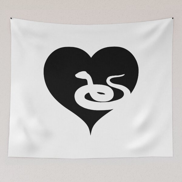 Item preview, Heart for snakes designed and sold by RetroFuchs.