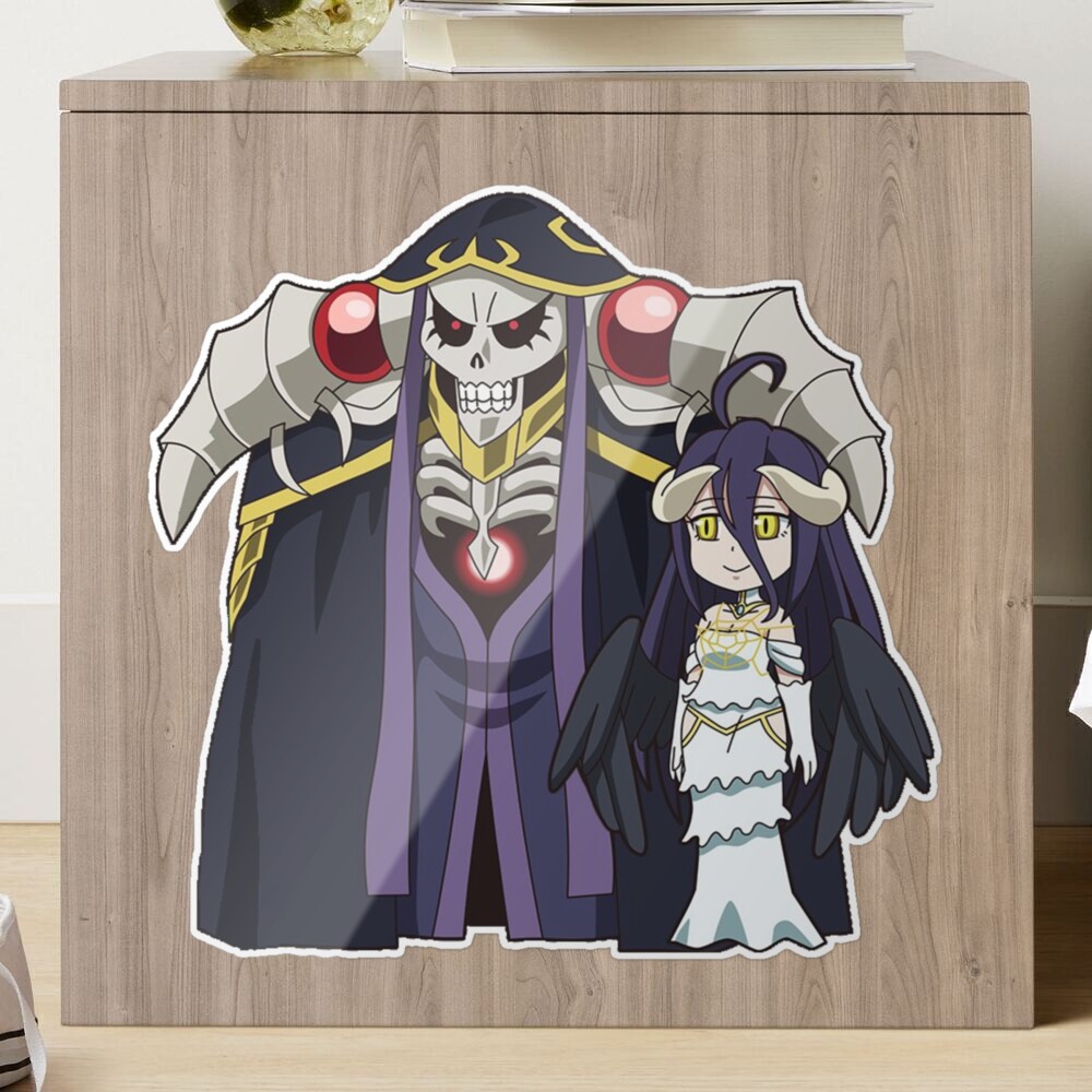 OVERLORD - Momonga and Albedo Chibi