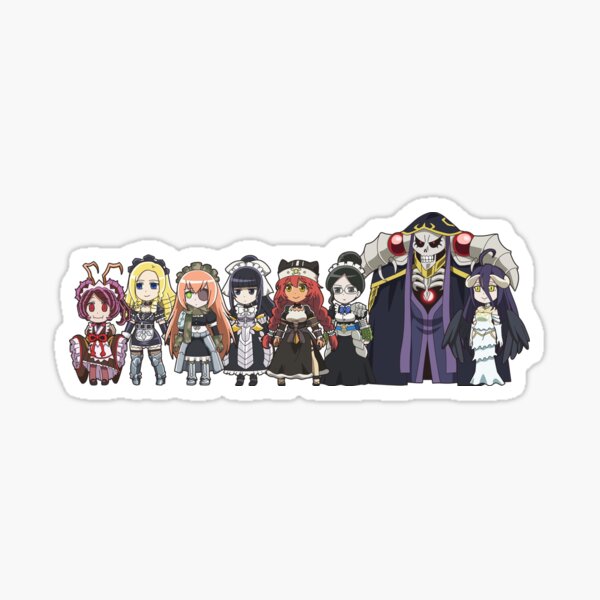 Overlord IV Sticker for Sale by leonvalley