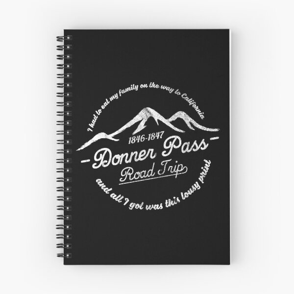 Artikelvorschau, Donner Pass Roadtrip (weiß) entworfen und verkauft von wolfszeit.
