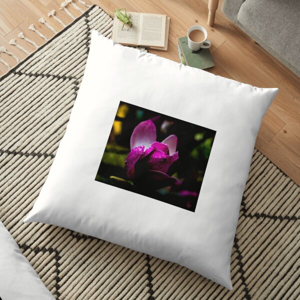 Beaded Tulip Floor Pillow