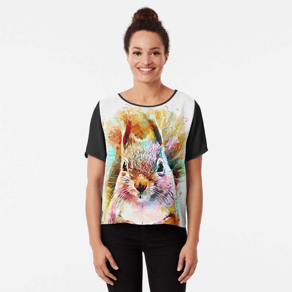Item preview, Chiffon Top designed and sold by mugdesignstudio.