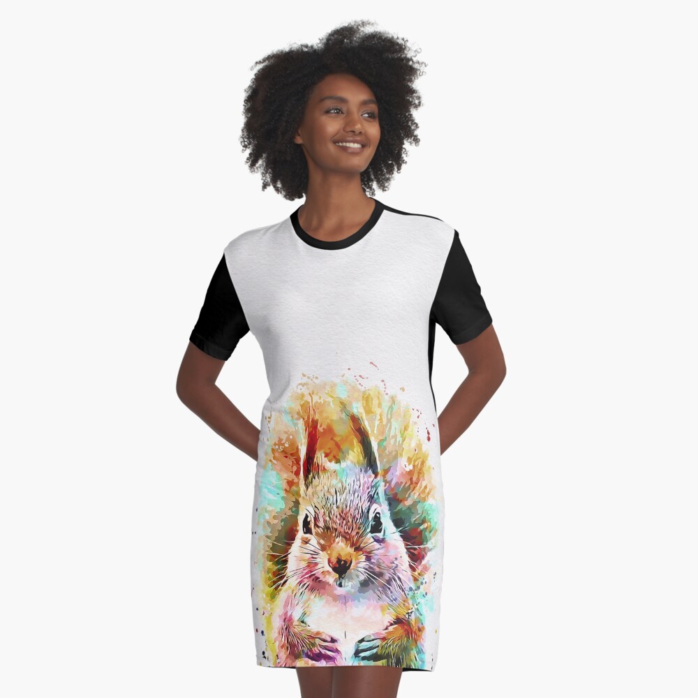 Item preview, Graphic T-Shirt Dress designed and sold by mugdesignstudio.