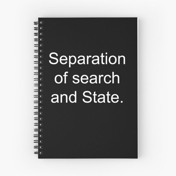 Item preview, Separation of search and State. designed and sold by Jonathan O'Donnell.