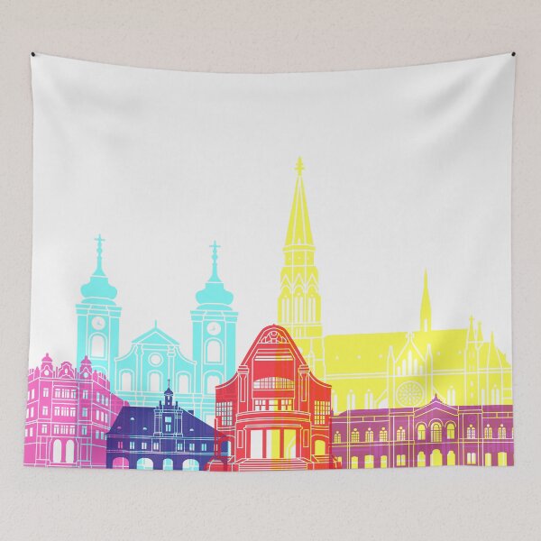 Item preview, Osijek skyline pop designed and sold by paulrommer.