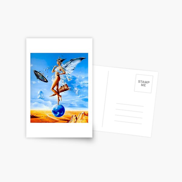 Item preview, MERCURY : Vintage Abstract God Print designed and sold by posterbobs.