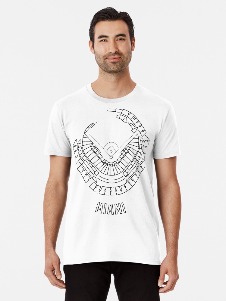 Vintage Florida Marlins Logo Design T-Shirt oversized t shirt Oversized  t-shirt mens white t shirts