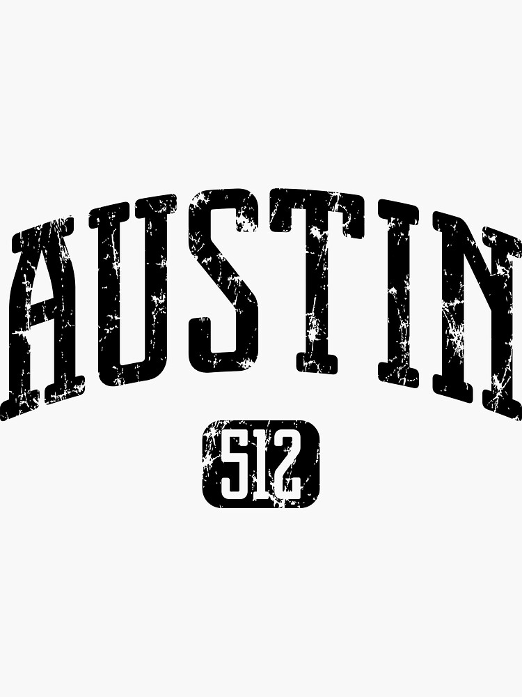 "Austin 512" Sticker by smashtransit Redbubble