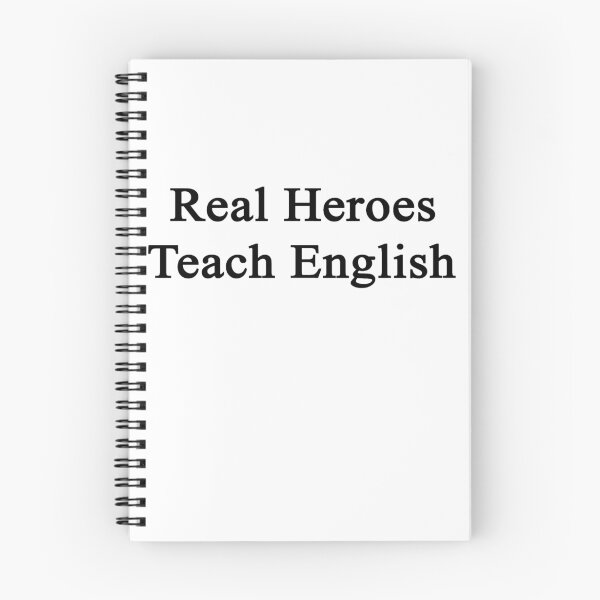 Item preview, Real Heroes Teach English  designed and sold by supernova23.