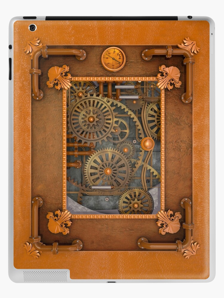 Antique Clock with Keys ( Steampunk ) iPad Case & Skin for Sale