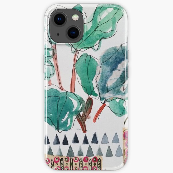 Rhubarb iPhone Soft Case