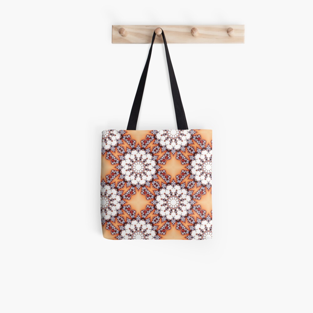Fractal Chamomiles Tote Bag