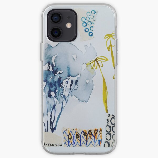 Rain on trees iPhone Soft Case