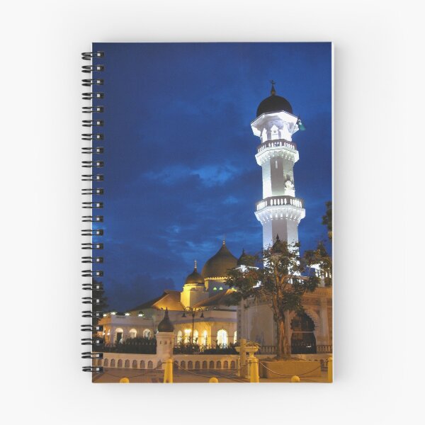 Artikelvorschau, Kapitan Keling Moschee in der Dämmerung, George Town, Malaysia entworfen und verkauft von Robert La Bua.
