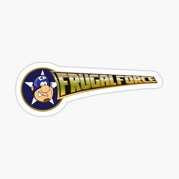 Frugal Force Splash Sticker
