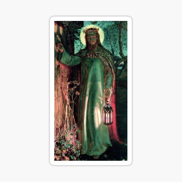 Item preview, The Light of the World - William Holman-Hunt  designed and sold by forgottenbeauty.