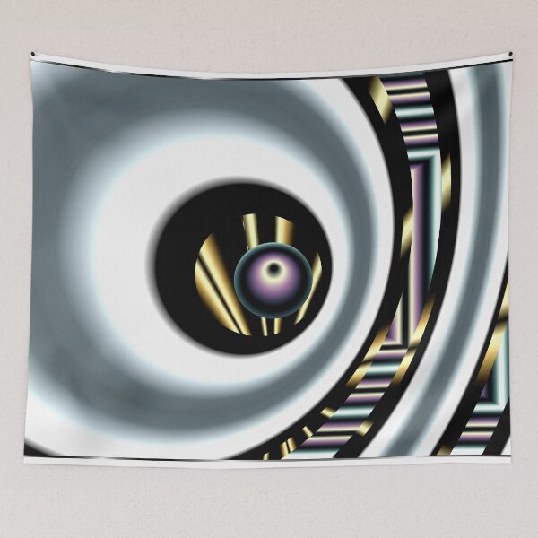 Item preview, Melted future, left panel. designed and sold by ArachnidImagery.