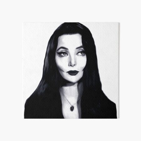 Item preview, Morticia Addams Dark Portrait  designed and sold by raphaelladesign.