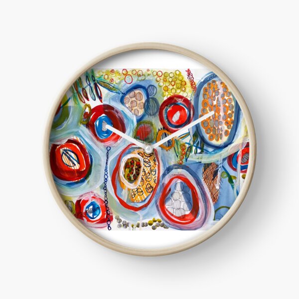 Stem circles Clock