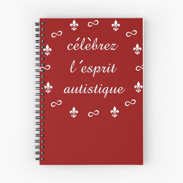Item preview, Célèbrez lésprit autistique (dark background) designed and sold by sparrowrose.