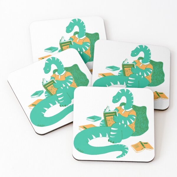 Dino 3 Apatosaure Dessous de verre (lot de 4)
