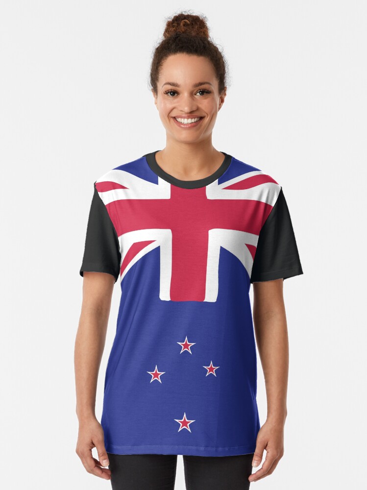 "New Zealand flag emblem" Tshirt by texturesstore Redbubble