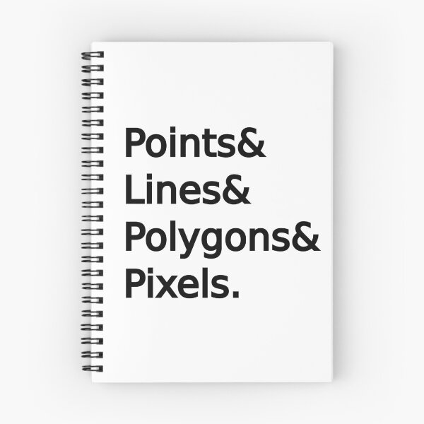 Item preview, Points, Lines, Polygons, Pixels designed and sold by sarasomewhere.