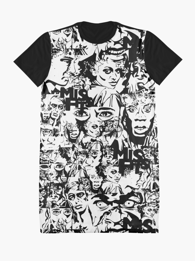 misfits t shirt dress