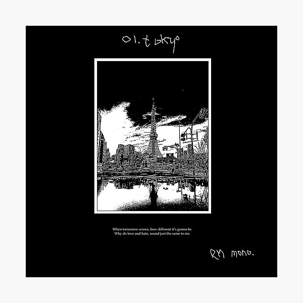 RM Mono. - Tokyo Photographic Print
