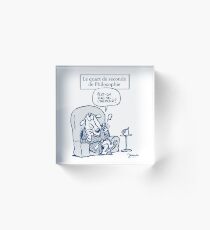 Can we laugh at humor? Acrylic Block