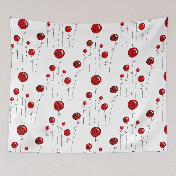 Item preview, Primitive Flowers designed and sold by maruchie.