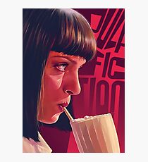 Mia Wallace Pulp Fiction Photographic Print