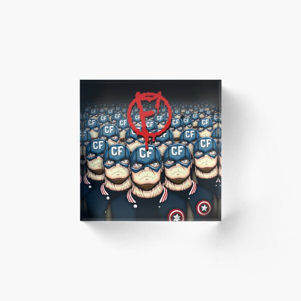 We are FRUGAL Acrylic Block