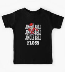 Jingle Bells Santa Floss Kids Tee