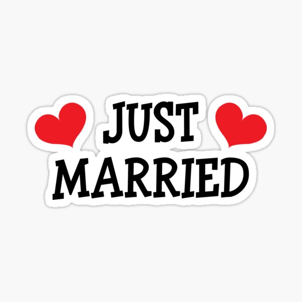 Item preview, Just Married designed and sold by Z00l.
