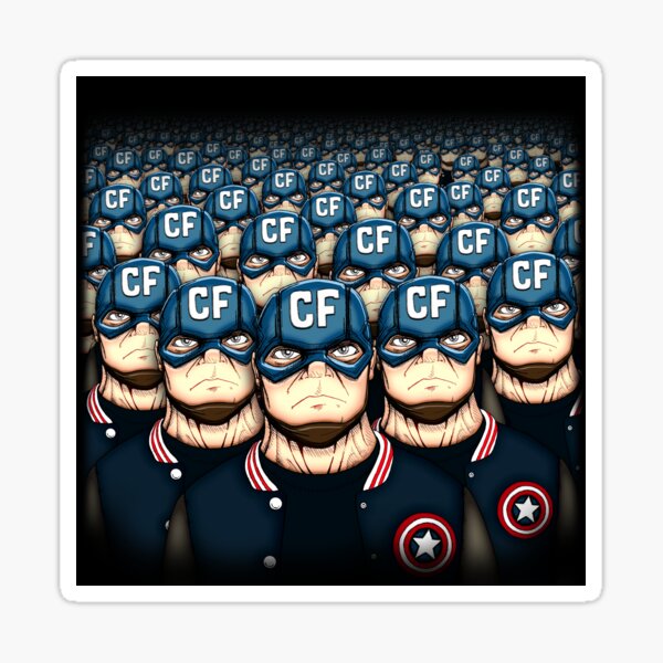 Frugal Army Sticker
