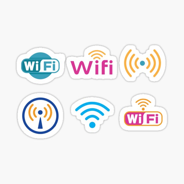 Wifi Logo Sticker