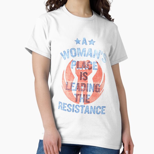 Item preview, A Woman's Place is in the Resistance designed and sold by LadiesWhoDesign.