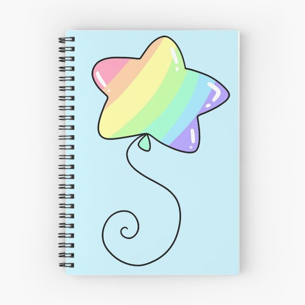 Item preview, Rainbow Pastel Star Balloon designed and sold by SaradaBoru.