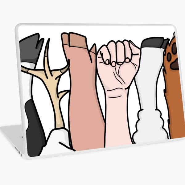 Item preview, Animal Equality Fists designed and sold by GoodbyeDolly.