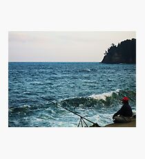 Contemplating Fish Photographic Print
