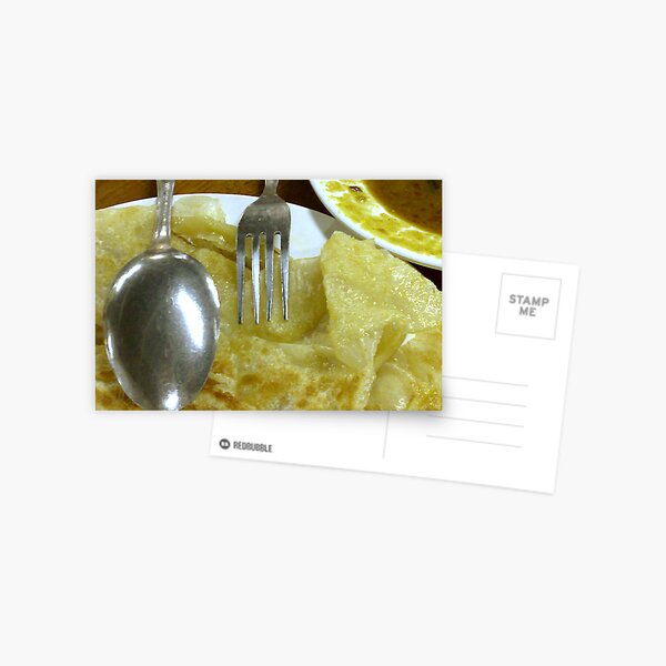 Roti Canai, Malaysia Postcard