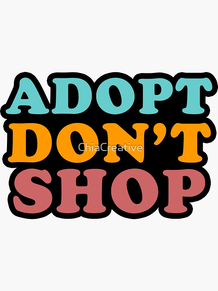 Adopt don't shop articles picture