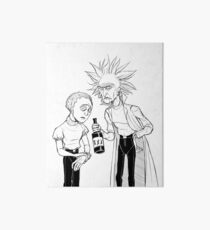 Rick and Morty (Stylised) Art Board
