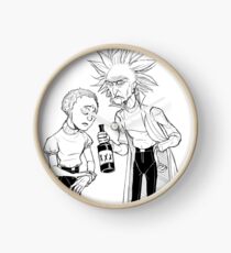Rick and Morty (Stylised) Clock